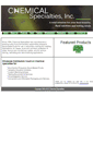 Mobile Screenshot of chemicalspec.com